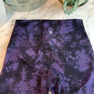 Lululemon tie dye leggings